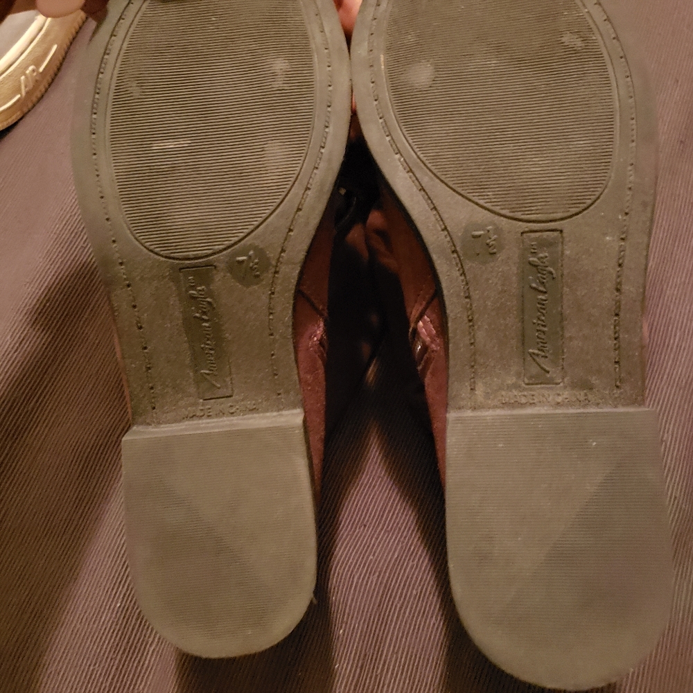Brown American Eagle Boots 6.5